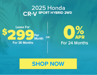 2025 Honda CR-V Sport Hybrid 2WD offer