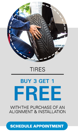 Tires - buy 3 get 1 free