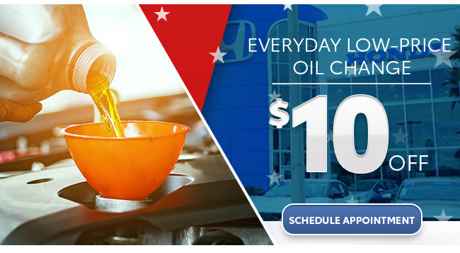 Promotional Service Offers from Westshore Honda