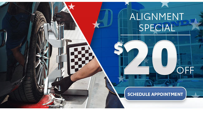 Promotional Service Offers from Westshore Honda