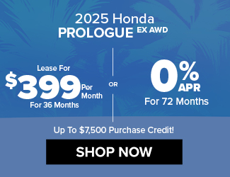 2025 Honda prologue offer