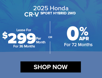 2025 Honda CR-V Hybrid offer