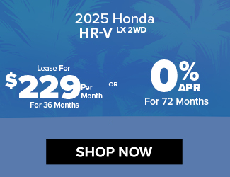 2025 Honda HR-V 2WD offer