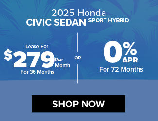 2025 Honda Civic Sedan -hybrid offer