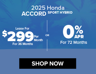 2025 Honda Accord Hybrid offer
