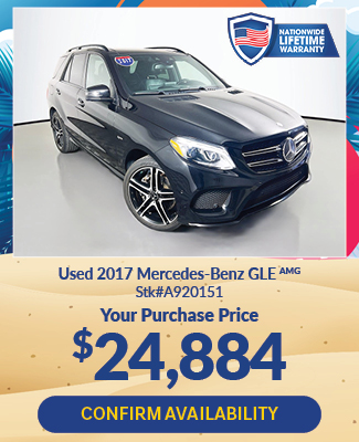 offer on used 2017 Mercedes-Benz GLE