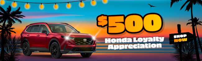 Honda Loyalty Appreciation Offer