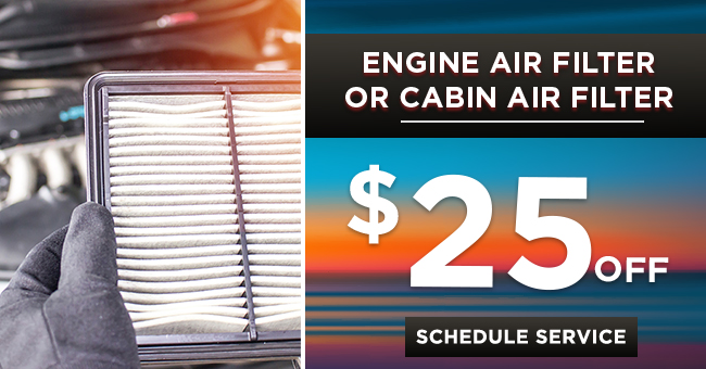 Engine Air Filter or cabin air filter