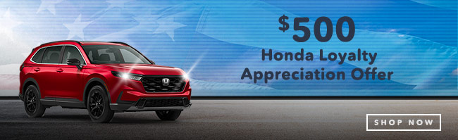 Honda Loyalty Appreciation Offer