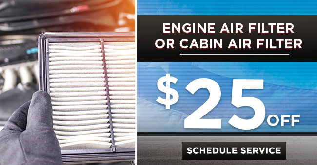 Engine Air Filter or cabin air filter