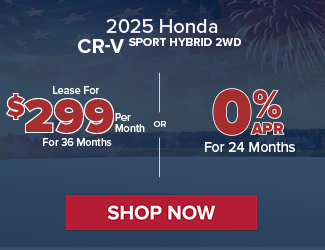 2025 Honda CR-V Sport Hybrid 2WD offer
