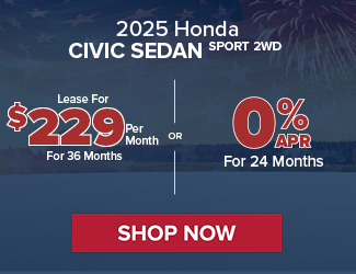 2025 Honda Civic Sedan Sport 2WD offer