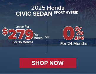 2025 Honda Civic Sedan Sport Hybrid offer