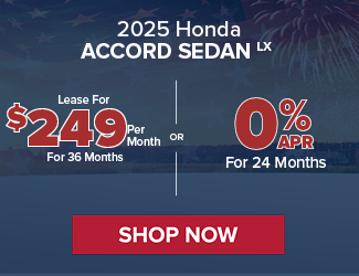 2025 Honda Accord Sedan LX offer