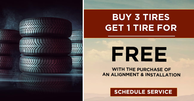 buy 3 tires get 1 for free