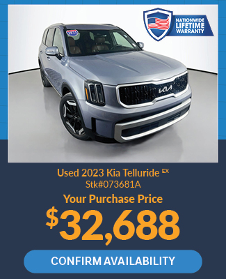 offer on used 2023 Kia Telluride Sport
