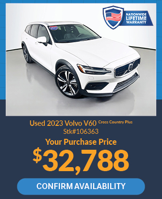 offer on used 2023 Volvo V60 Cross Country Station Wagon