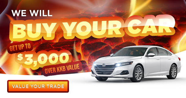We will buy your car - get up to 3,000 over KBB