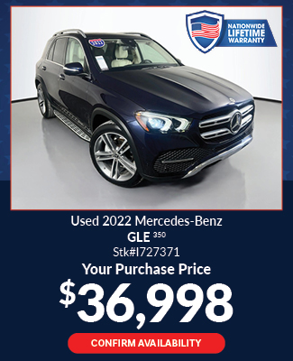 offer on used 2022 Mercedes-Benz gle sport-utility