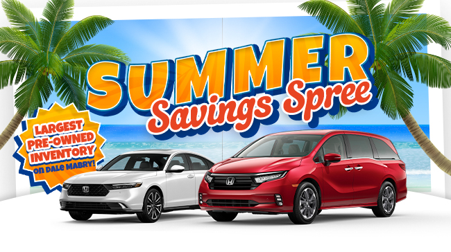 Summer Savings Spree at Westshore Honda