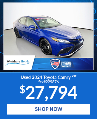 2024 Toyota Camry XSE offer