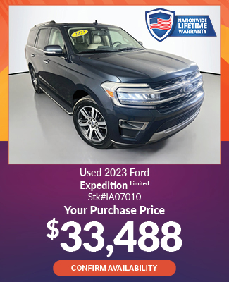 offer on used 2023 Ford Expedition Limited
