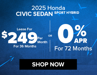 2025 Honda Civic Sedan -hybrid offer