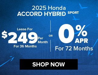 2025 Honda Accord Hybrid offer
