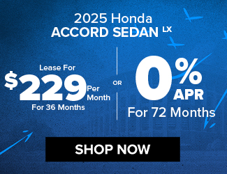 2025 Honda Accord offer