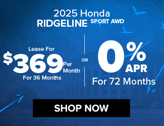 2025 Honda ridgeline offer