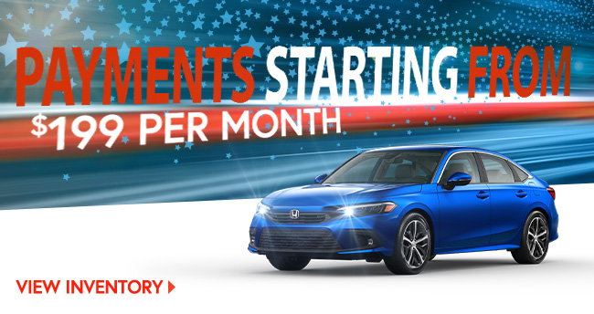Payments starting from $199