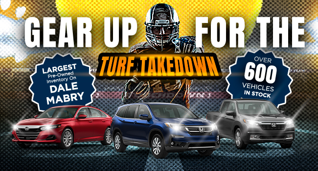 Gear up for the Turf Takedown