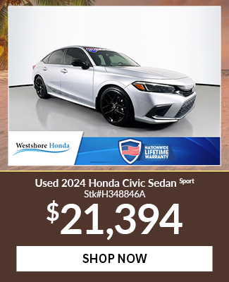 2024 Honda Civic Sedan Sport offer