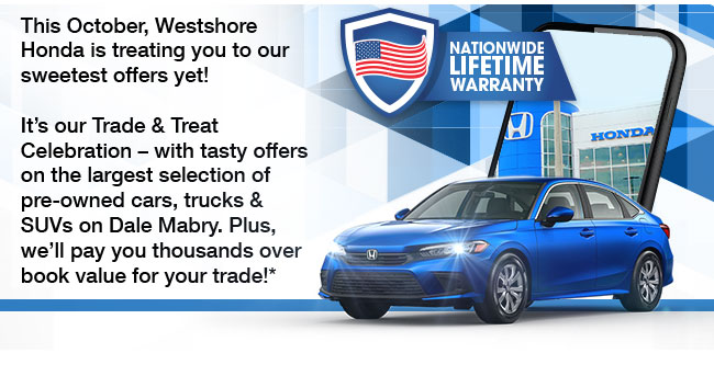 Nationwide lifetime warranty
