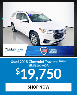 2018 Chevrolet Traverse Premier offer