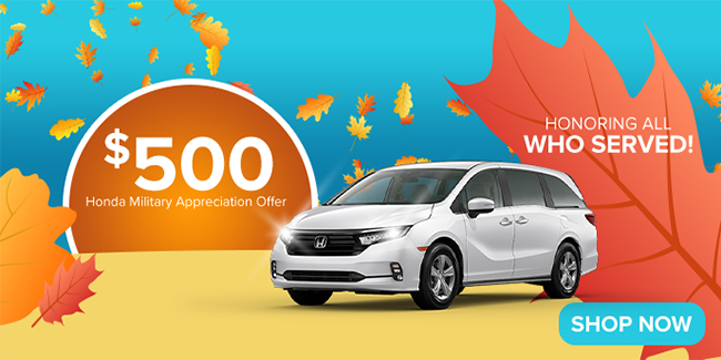 Honda Military Appreciation Offer