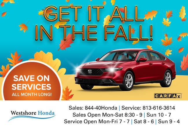 kick-off the season with super savings on the largest pre-owned inventory on Dale Mabry