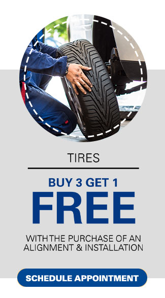 Tires - buy 3 get 1 free