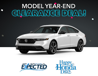 Honda Accord hybrid offer