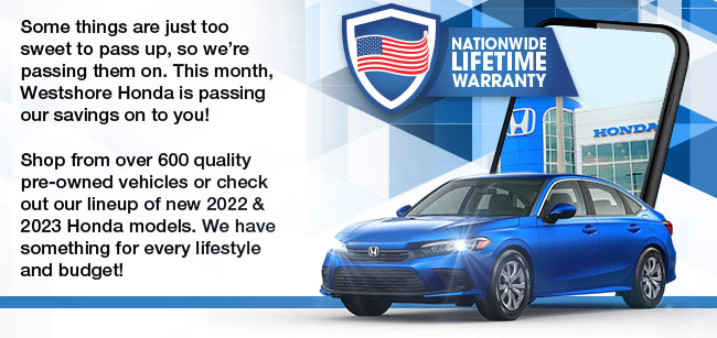 Nationwide lifetime warranty