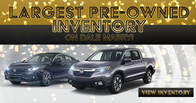 Largest Pre-Owned inventory on Dale Mabry
