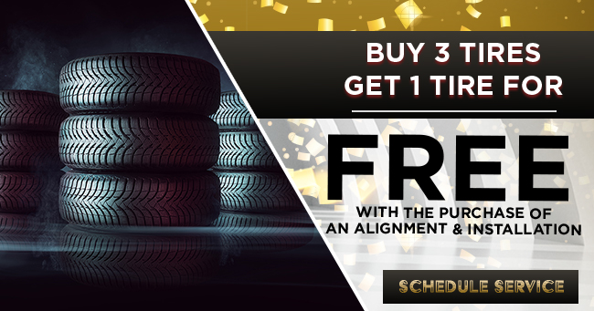buy 3 tires get the fourth free