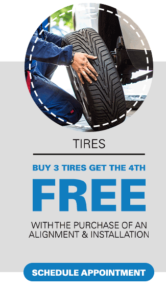 Buy 3 tires get the 4th free