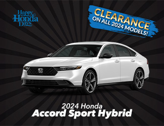 lease offer on new Honda Accord Sport Hybrid