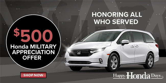 Honoring all who served with a military appreciation offer