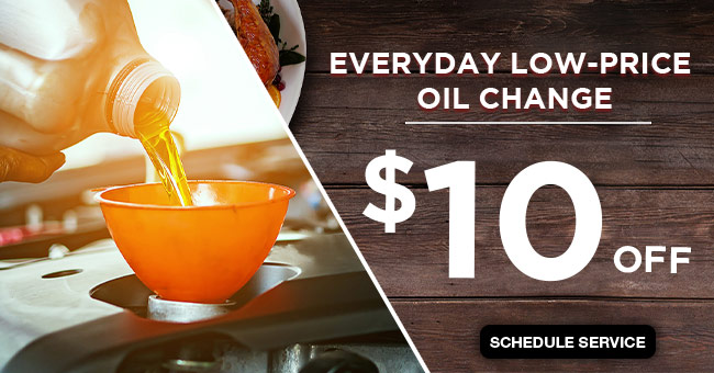 $10 off an oil change