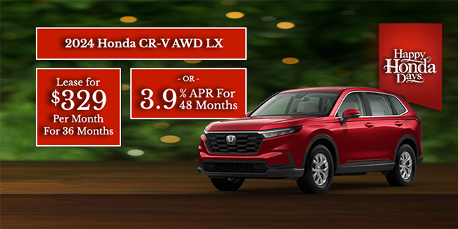 Honda CR-V offer