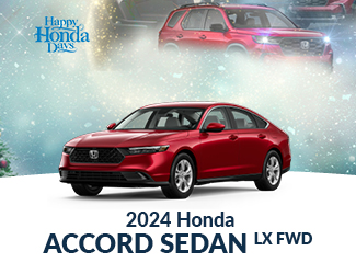 2024 Honda Accord Sedan LX FWD