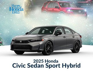 2025 Honda Civic Sedan Sport Hybrid