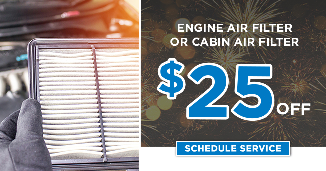 Engine Air Filter or cabin air filter